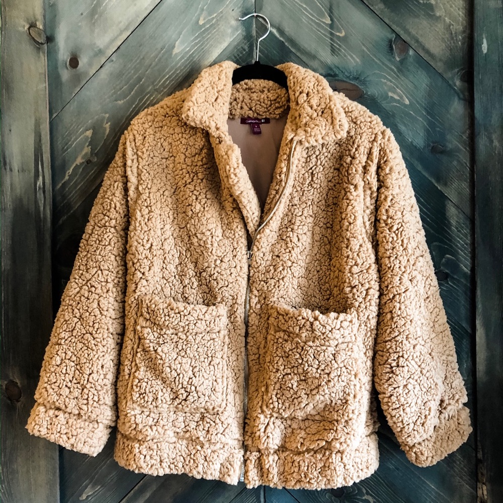 Teddy bear coat